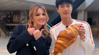 BTS Jin Crowns Croissant 'King Of Pastries', Remembers His Time In Paris | Viral Video